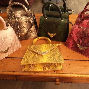 10 faux snake skin purses-New purses-xmas presents